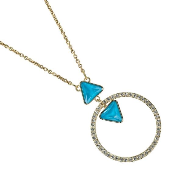 Swarovski Labyrinth Round Crystal Necklace